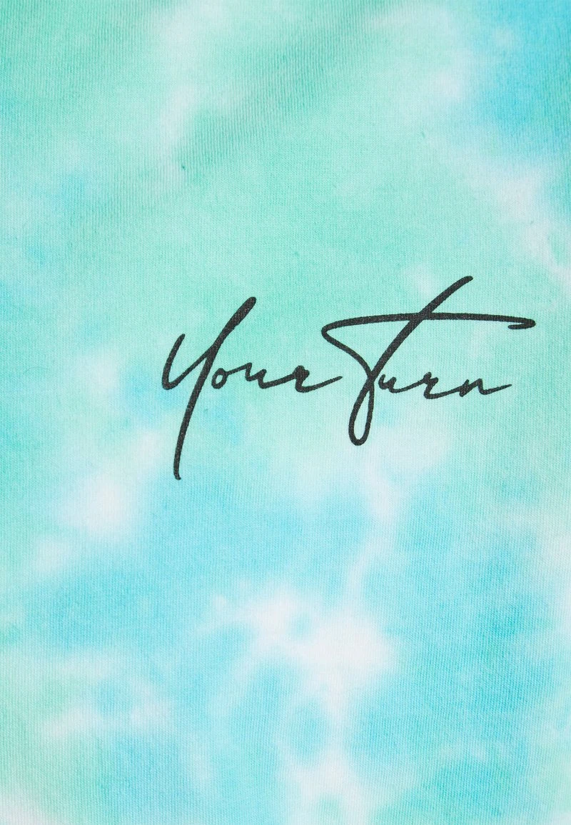 YOURTURN UNISEX - T-Shirt Print - Blue/green 5 YOURTURN UNISEX - T-Shirt Print - Blue/green – Bild 3