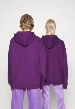 YOURTURN UNISEX - Kapuzenpullover - Dark Purple -Mode Verkauf 10a3f0329c7f42e0833e56b7eb870f1e