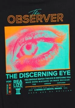 YOURTURN UNISEX OBSERVER - T-Shirt Print - Black 10 YOURTURN UNISEX OBSERVER - T-Shirt Print - Black -Mode Verkauf 2f10caddf93c4f93970871184d5087d9