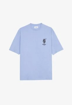 YOURTURN UNISEX - T-Shirt Print - Light Blue -Mode Verkauf 3518acec1c8542329fe51c6f44f77832