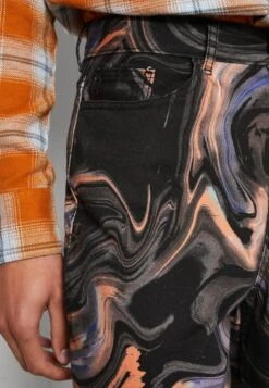 YOURTURN PHLUID UNISEX - Jeans Relaxed Fit - Black Denim -Mode Verkauf 3661d88e04df46478cab0ff3f53cc34b