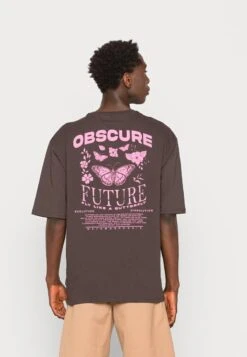 YOURTURN NOSTALGIA FUTURE TEE UNISEX - T-Shirt Print - Brown