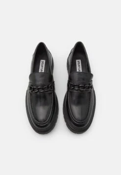 YOURTURN LEATHER UNISEX - Slipper - Black -Mode Verkauf 4d6a6cae54dc4cc5a1fefccb38213e46