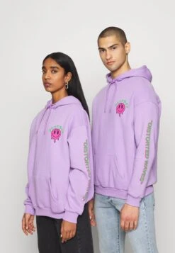 YOURTURN UNISEX - Kapuzenpullover - Lilac