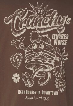 YOURTURN UNISEX - T-Shirt Print - Brown -Mode Verkauf 5bb4b22e77104642ab6215bbd65891e0