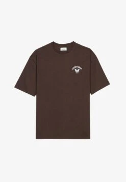 YOURTURN UNISEX - T-Shirt Print - Brown -Mode Verkauf 5e6d4060e8814275884cf00339b1c1a3