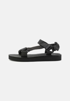 YOURTURN UNISEX - Riemensandalette - Black
