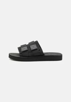 YOURTURN UNISEX - Pantolette Flach - Black