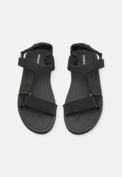 YOURTURN UNISEX - Riemensandalette - Black -Mode Verkauf 78ae95c934e141caa06cb6c5af9c4742