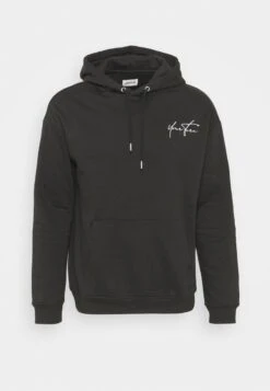YOURTURN BOLD SCRIPT HOODIE UNISEX - Sweatshirt - Black -Mode Verkauf 7c14ce34c34b49bbb5a709f758a78f07