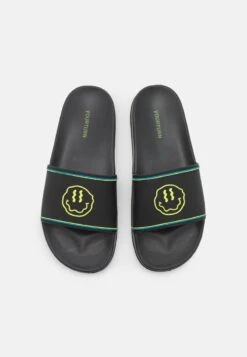 YOURTURN Pantolette Flach - Black -Mode Verkauf 7eade9c49b4e4fa7ae6bce196e30821a