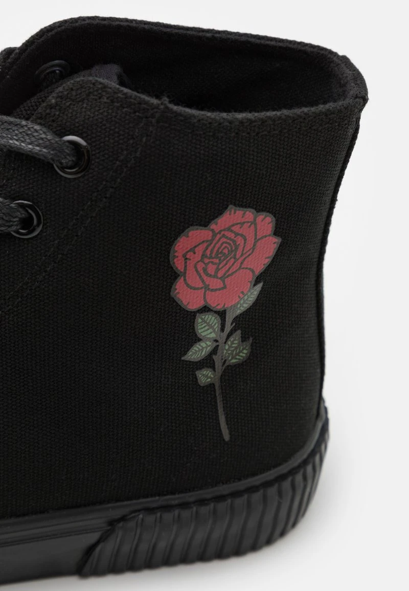 YOURTURN UNISEX - Sneaker High - Black/red 8 YOURTURN UNISEX - Sneaker High - Black/red – Bild 6