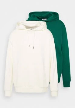 YOURTURN 2 PACK UNISEX - Kapuzenpullover - Off-white/green -Mode Verkauf 88c4925cfb884ab0a7f41afb477aea1a 1