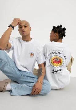 YOURTURN UNISEX - T-Shirt Print - White -Mode Verkauf 8db9f70f4b8f4f5bb38be4cde292c2c3