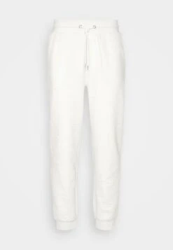 YOURTURN TRIBAL EMBOSSED UNISEX - Jogginghose - Off White -Mode Verkauf 9d068af052b649de8a2ad0058a822774