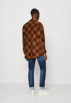 YOURTURN UNISEX - Hemdbluse - Brown -Mode Verkauf a0308e7119464ed894d0cd1d77f7e109