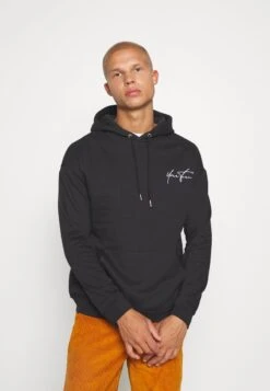 YOURTURN BOLD SCRIPT HOODIE UNISEX - Sweatshirt - Black -Mode Verkauf a17dfdf24900463cb7ea23f6c78bf85f