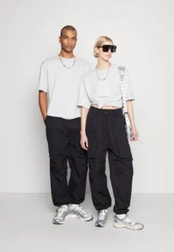 YOURTURN UNISEX 3 PACK - T-Shirt Basic - Light Blue/grey/pink