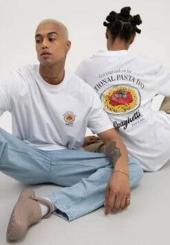 YOURTURN UNISEX - T-Shirt Print - White -Mode Verkauf aeda69aad1674f9ebf1afa8b54ccdad8