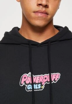 YOURTURN POWERPUFF GIRLS UNISEX - Kapuzenpullover - Black -Mode Verkauf b8fbfae4c61f4c08a95751748c178058