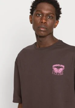 YOURTURN NOSTALGIA FUTURE TEE UNISEX - T-Shirt Print - Brown -Mode Verkauf c005d8a45c934be4a730896b82b831be