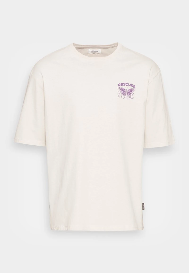 YOURTURN NOSTALGIA FUTURE TEE UNISEX - T-Shirt Print - Grey 6 YOURTURN NOSTALGIA FUTURE TEE UNISEX - T-Shirt Print - Grey – Bild 4