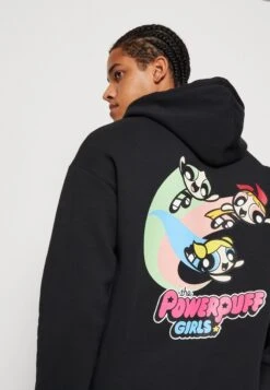 YOURTURN POWERPUFF GIRLS UNISEX - Kapuzenpullover - Black -Mode Verkauf c911cb51c0914d2aa07e6e5393f93b36