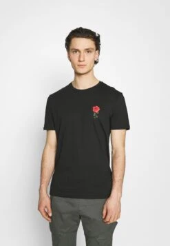 YOURTURN T-Shirt Print - Black