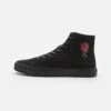 YOURTURN UNISEX - Sneaker High - Black/red -Mode Verkauf d1a923981e59445aaa0ddd8804602d15
