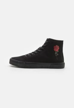 YOURTURN UNISEX - Sneaker High - Black/red