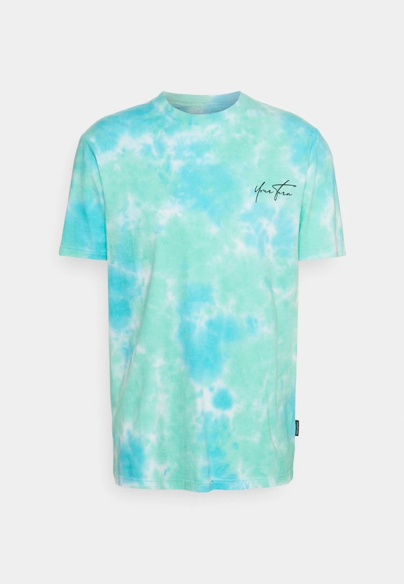 YOURTURN UNISEX - T-Shirt Print - Blue/green 3 YOURTURN UNISEX - T-Shirt Print - Blue/green