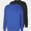 YOURTURN UNISEX 2 PACK - Sweatshirt - Blue/black 1 YOURTURN UNISEX 2 PACK - Sweatshirt - Blue/black -Mode Verkauf d9b39ac29bfb4f058558720228562acd