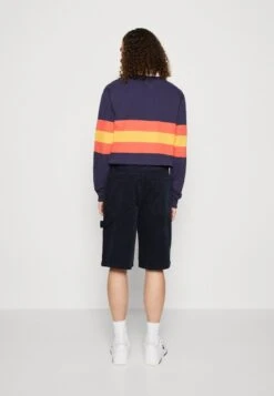 YOURTURN WIDE FIT CARPENTER CORDUROY UNISEX - Shorts - Dark Blue -Mode Verkauf dd4659753b054932afba79d13b980f60