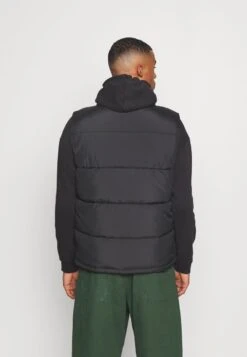 YOURTURN PUFFER VEST UNISEX - Weste - Black -Mode Verkauf de5a394f9d5c4dbbaa35831feaa521d9