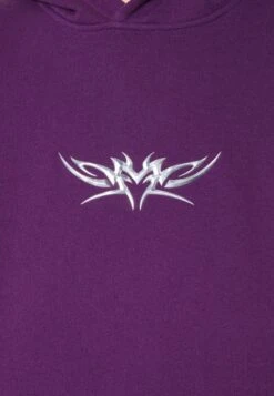 YOURTURN UNISEX - Kapuzenpullover - Dark Purple -Mode Verkauf f54ab1a2b73e4341bc36d869b4aa2575