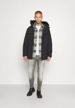 YOURTURN UNISEX 3 PACK - T-Shirt Basic - Black/light Grey/white